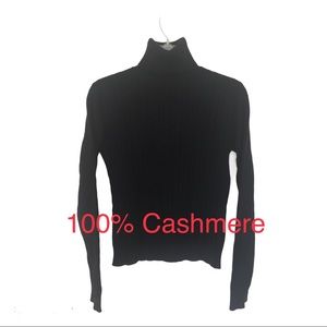 NWOT Aqua Cashmere TurtleNeck Sweater Size S